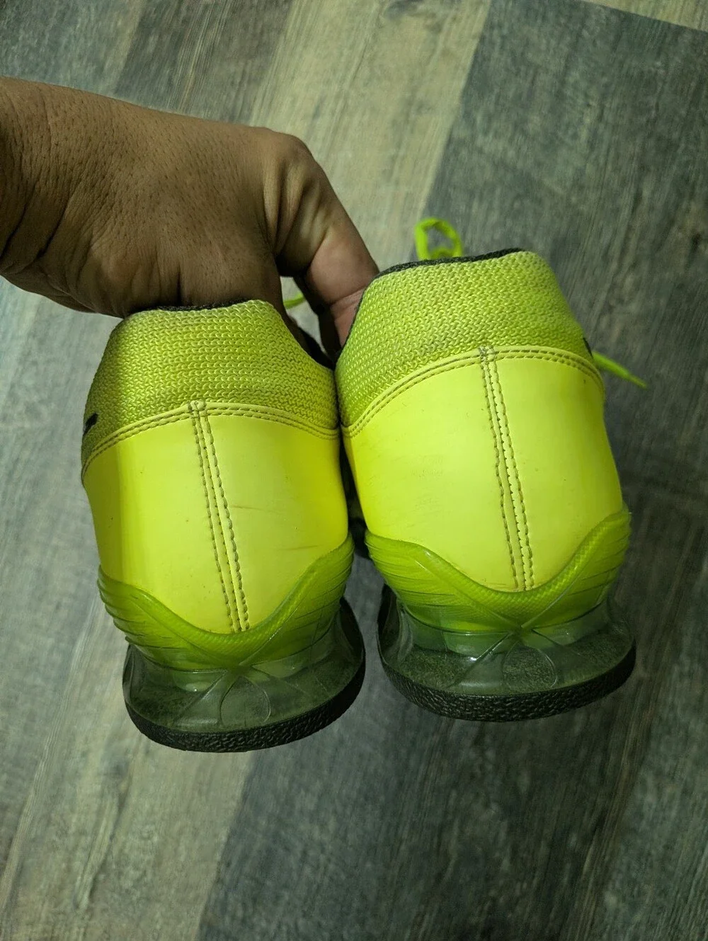 Nike Romaleos 2 Weightlifting Shoes Mens Size 11 Volt Color